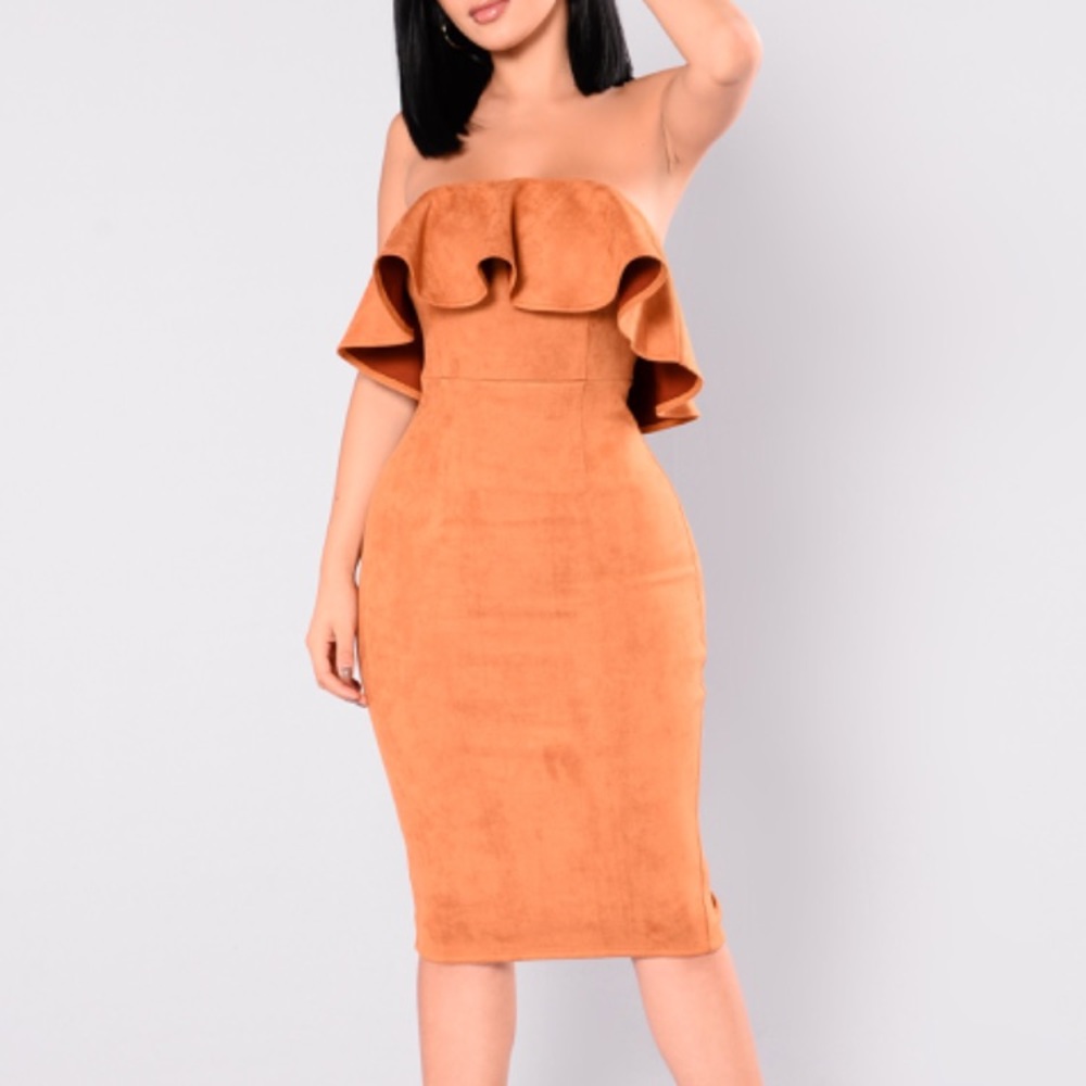 Suede Dress